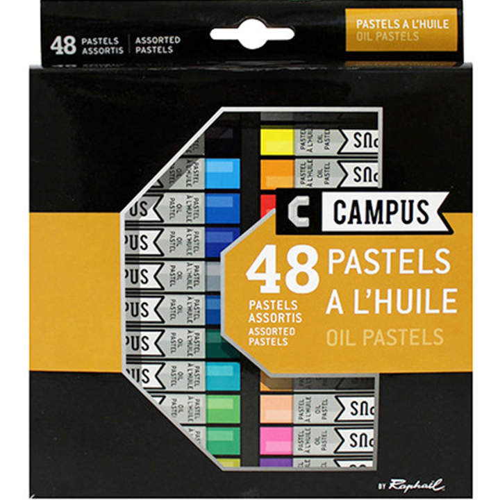 Campus 48 Pastels i gruppen Kunstnerartikler / Kridt og blyanter / Pastelkridt hos Pen Store (106256)