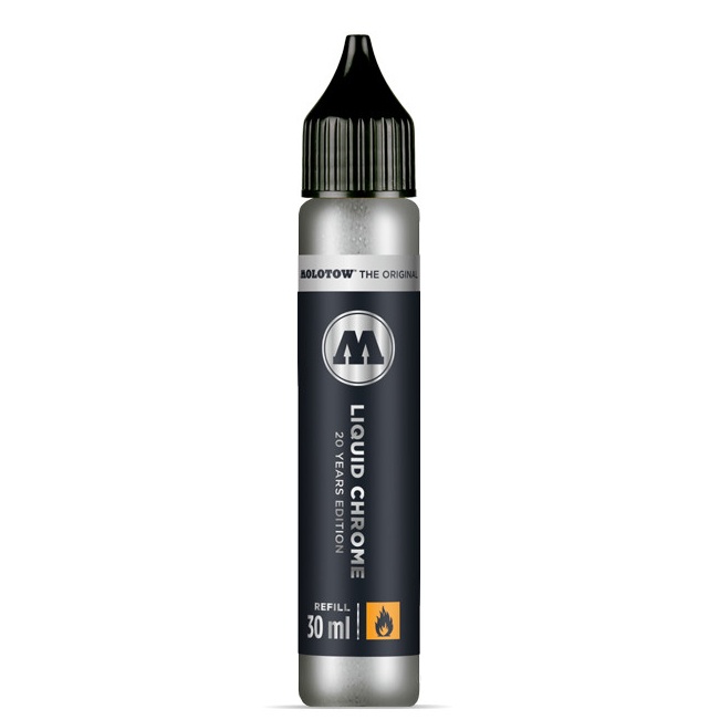 Molotow Liquid Chrome REFILL 30ml i gruppen Penne / Pentilbehør / Patroner og refills hos Pen Store (106522)