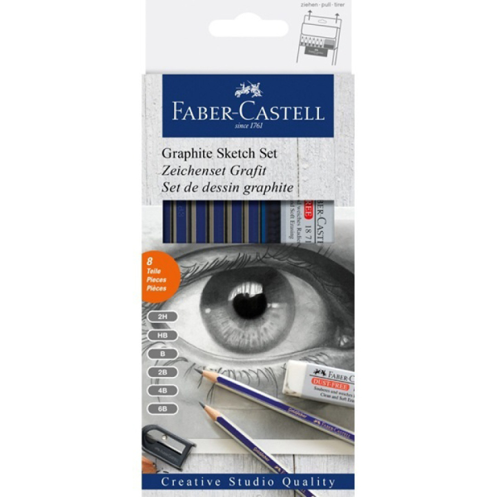 Drawing Set Graphite i gruppen Penne / Skrive / Blyanter hos Pen Store (106535)