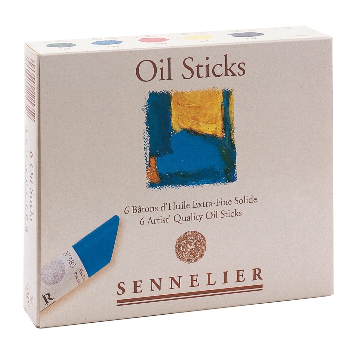 Oil Stick Start Set 6-pack i gruppen Kunstnerartikler / Kridt og blyanter / Pastelkridt hos Pen Store (107250)