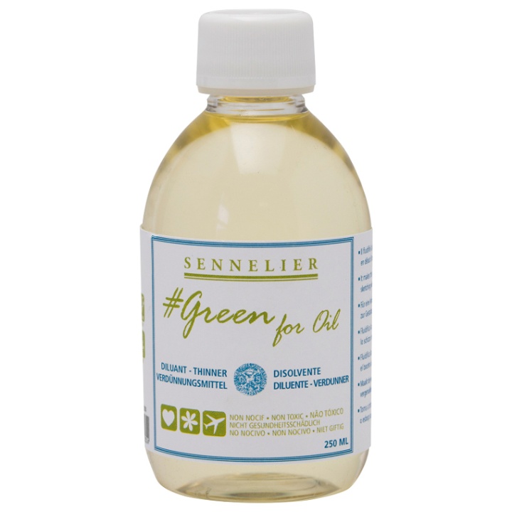 Green For Oil Thinner 250 ml i gruppen Kunstnerartikler / Malermedier og lak / Olie medium hos Pen Store (107519)