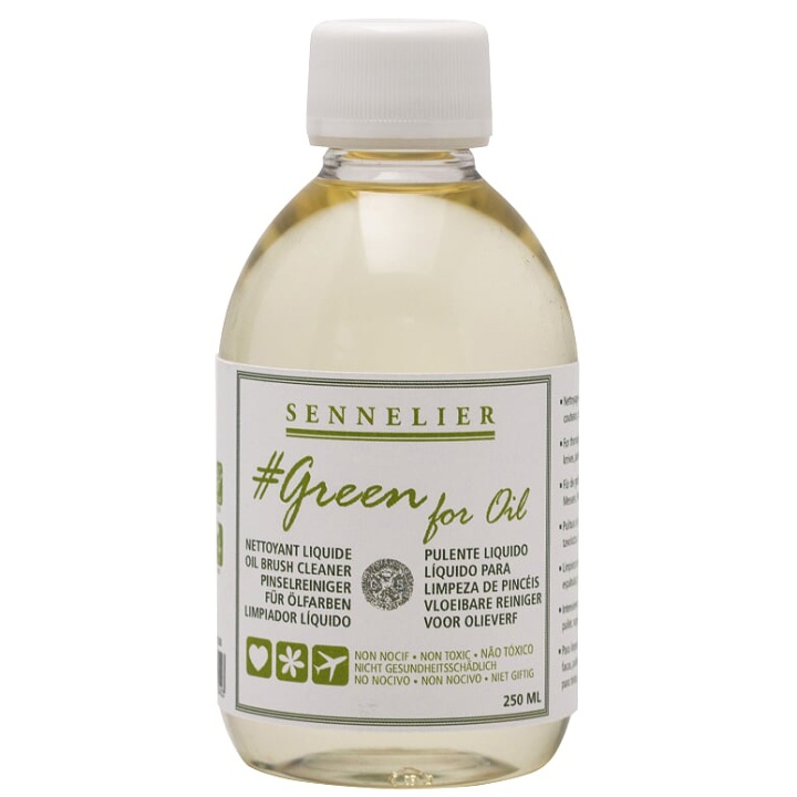 Green For Oil Brush Cleaner 250 ml i gruppen Kunstnerartikler / Malermedier og lak / Olie medium hos Pen Store (107521)