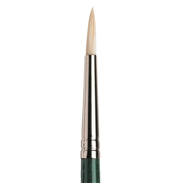 Winton Hog Brush Round 3 i gruppen Kunstnerartikler / Pensler / Pensler med naturhår / Svinehårspensler hos Pen Store (107576)
