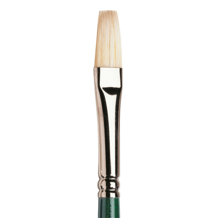Winton Hog Brush Long Flat 6 i gruppen Kunstnerartikler / Pensler / Pensler med naturhår / Svinehårspensler hos Pen Store (107586)