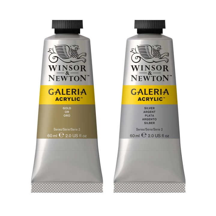 Galeria Acrylic Metallic 60 ml i gruppen Kunstnerartikler / Kunstnerfarver / Akrylmaling hos Pen Store (107788_r)