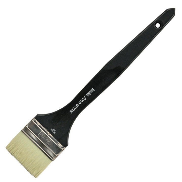 Freestyle Brush Broad Flat Long Handle St 3 i gruppen Kunstnerartikler / Pensler / Brede pensler hos Pen Store (108258)