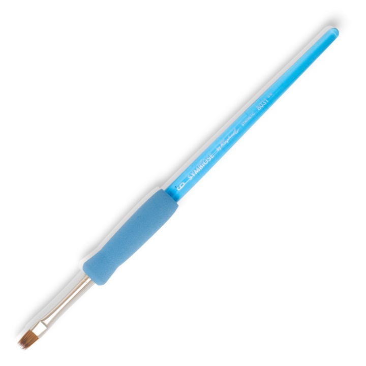 Symbiose Brush Flat Comb St 6 i gruppen Kunstnerartikler / Pensler / Syntetiske pensler hos Pen Store (108342)