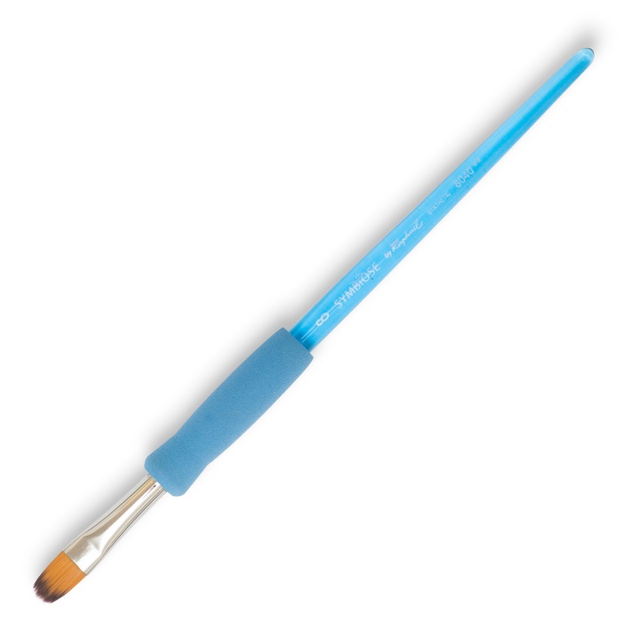 Symbiose Brush Filbert St 8 i gruppen Kunstnerartikler / Pensler / Syntetiske pensler hos Pen Store (108347)