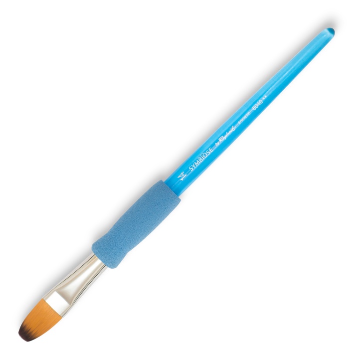 Symbiose Brush Filbert St 14 i gruppen Kunstnerartikler / Pensler / Syntetiske pensler hos Pen Store (108350)