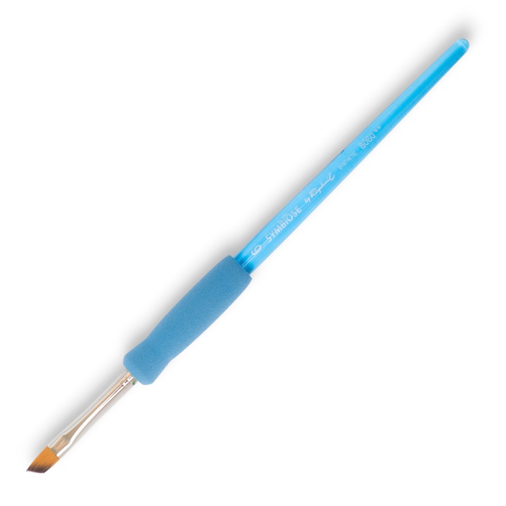 Symbiose Brush Angle St 6 i gruppen Kunstnerartikler / Pensler / Syntetiske pensler hos Pen Store (108352)