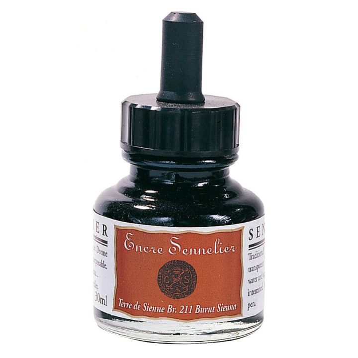 Indian Ink 30 ml (#1) i gruppen Kunstnerartikler / Kunstnerfarver / Tusch og blæk hos Pen Store (108713_r)