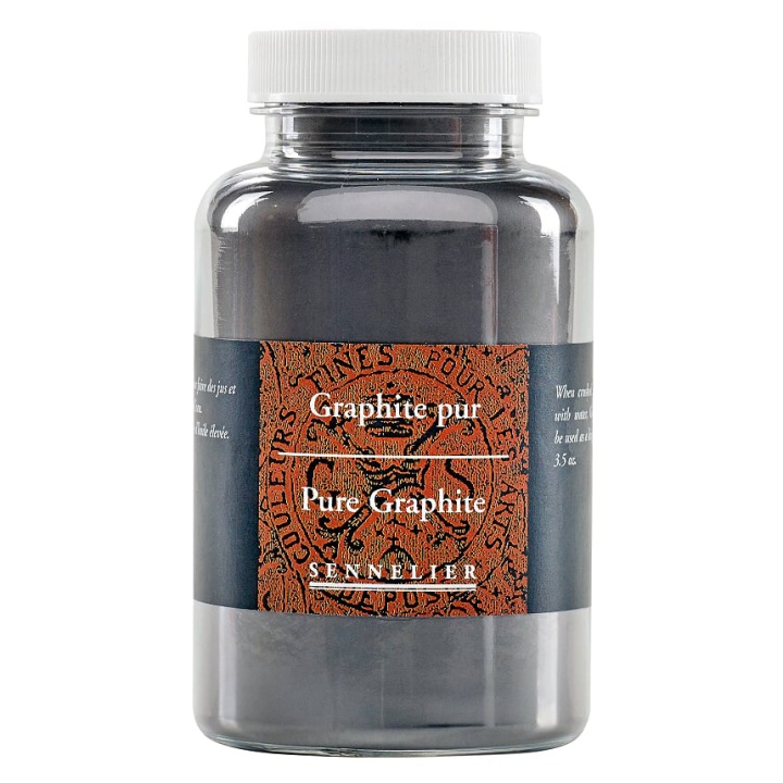 Graphite powder 100 g i gruppen Kunstnerartikler / Farver / Pigment hos Pen Store (108746)