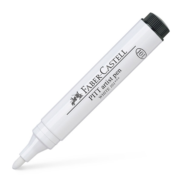 PITT Artist Pen White 1.5 mm i gruppen Penne / Kunstnerpenne / Illustrationmarkers hos Pen Store (108842)