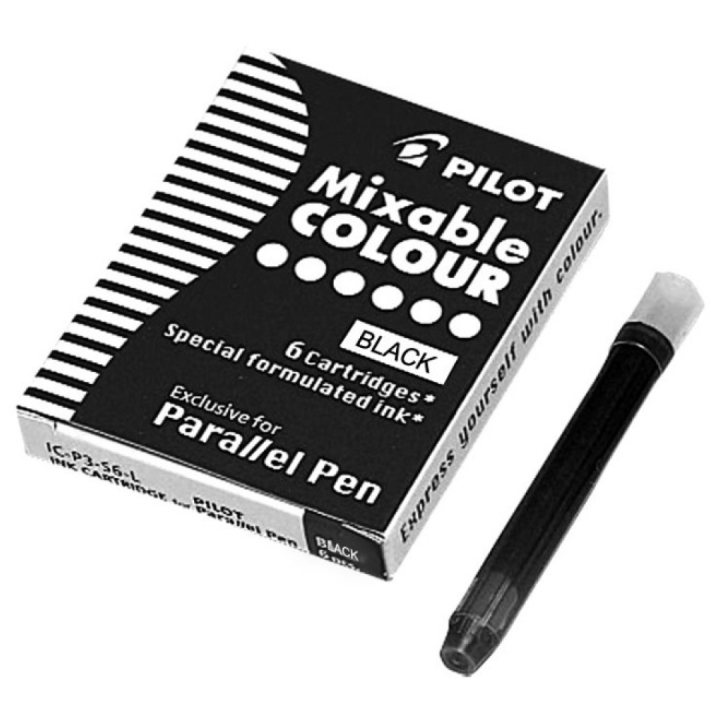 Refill Parallel Pen sæt 6 stk i gruppen Penne / Pentilbehør / Patroner og refills hos Pen Store (109254_r)