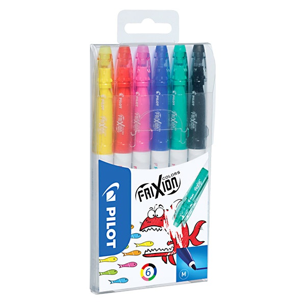 Frixion Colors sæt 6 stk i gruppen Penne / Kunstnerpenne / Tusser hos Pen Store (109336)