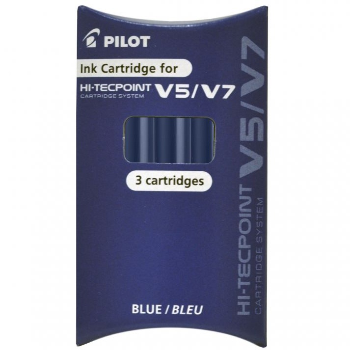 Refill Hi-Tecpoint V5/V7 3-pack i gruppen Penne / Skrive / Blækpenne hos Pen Store (109471_r)