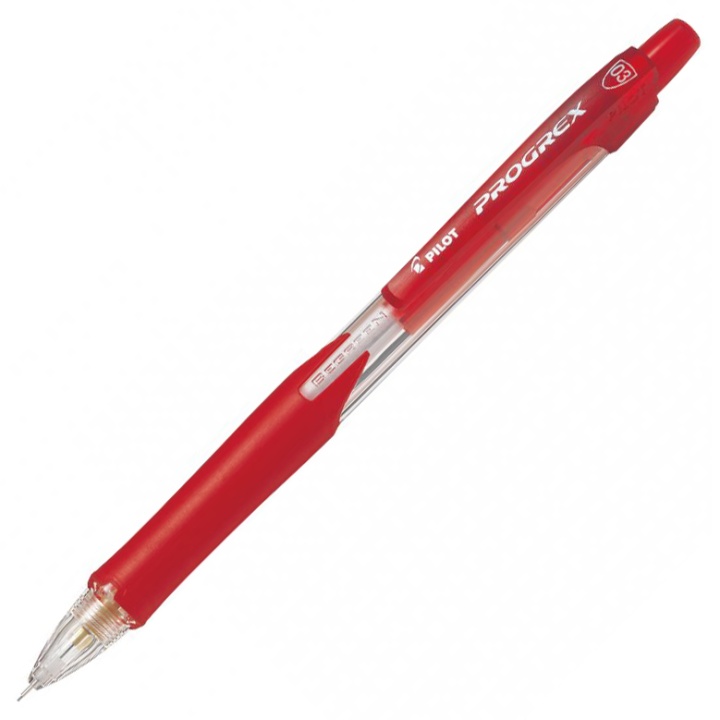 Mechanical pencil Progrex 0.3 red i gruppen Penne / Skrive / Stiftblyanter hos Pen Store (109489)