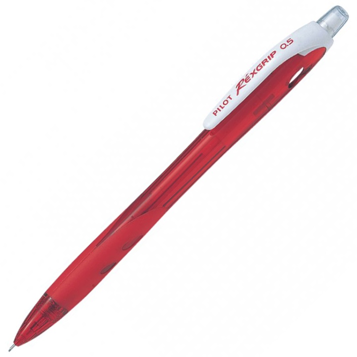 Mechanical pencil RexGrip 0,5 red i gruppen Penne / Skrive / Stiftblyanter hos Pen Store (109533)