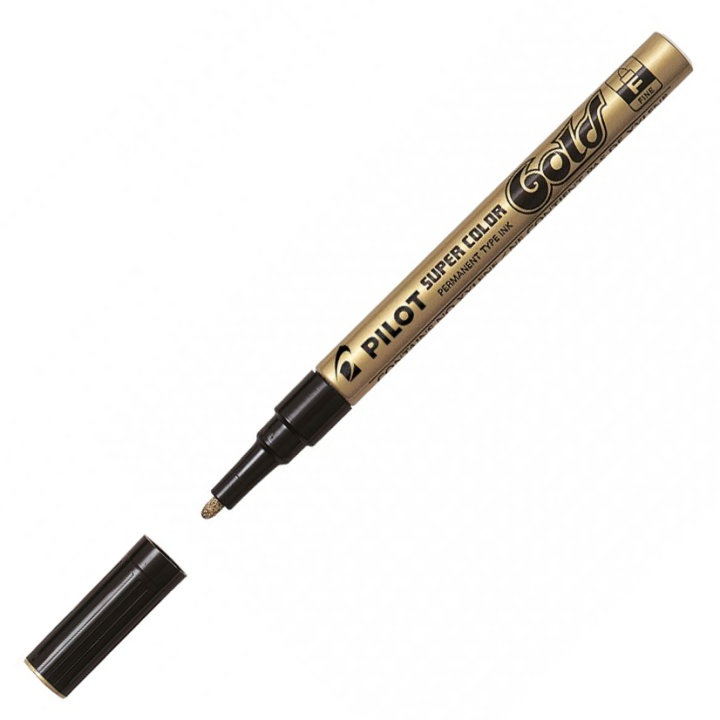 Super Color Marker Fine Silver i gruppen Penne / Mærkning og kontor / Markeringspenne hos Pen Store (109650)
