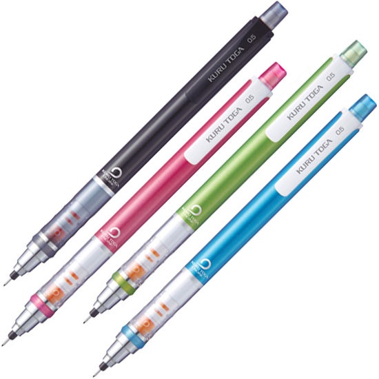 Stiftblyant Kuru Toga 0,5 mm Pink i gruppen Penne / Skrive / Stiftblyanter hos Pen Store (110174)