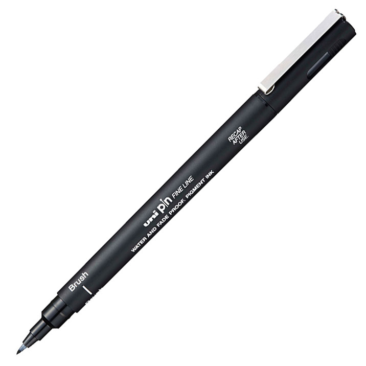slag Bevægelse Klinik Uni Pin Brush Pen | Pen Store