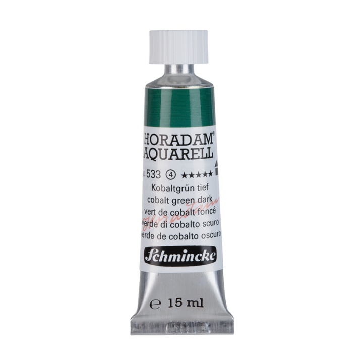 Horadam Aquarell Tube 15ml (Prisgruppe 4) 483 cobalt azure i gruppen Kunstnerartikler / Kunstnerfarver / Akvarelmaling / Akvarelfarve på tube hos Pen Store (110717)