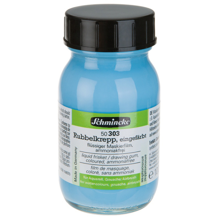 Liquid Frisket Coloured 100 ml i gruppen Kunstnerartikler / Malermedier og lak /  Maskeringsvæske hos Pen Store (110747)
