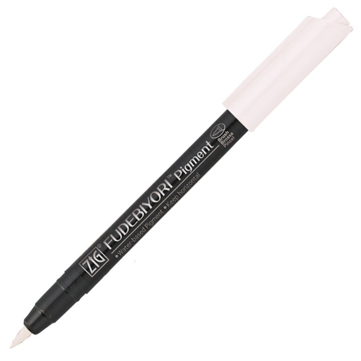 Fudebiyori Milky White i gruppen Penne / Kunstnerpenne / Penselpenne hos Pen Store (111860)