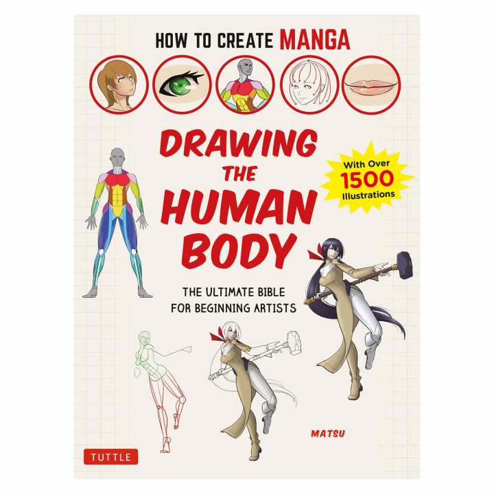 How to Create Manga: Drawing the Human Body i gruppen Hobby & Kreativitet / Bøger / Instruktionsbøger hos Pen Store (111879)