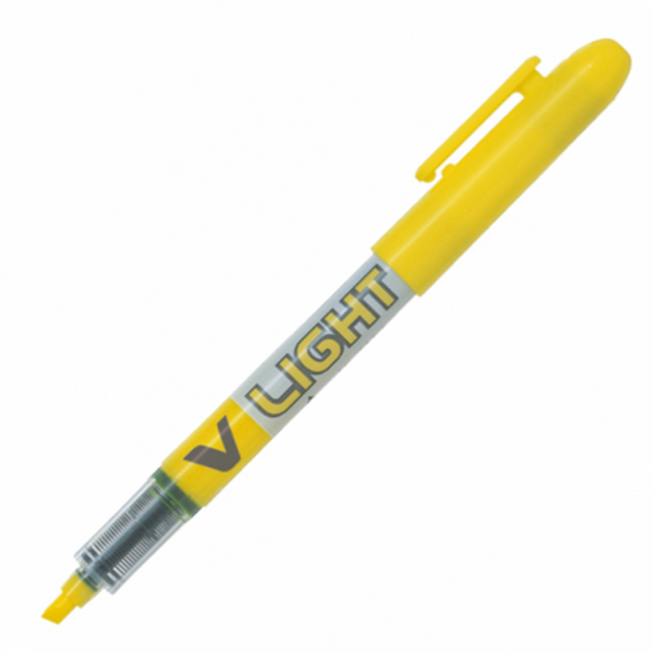 V-Light Highlighter Medium Light Yellow i gruppen Penne / Mærkning og kontor / Highlighters hos Pen Store (112619)