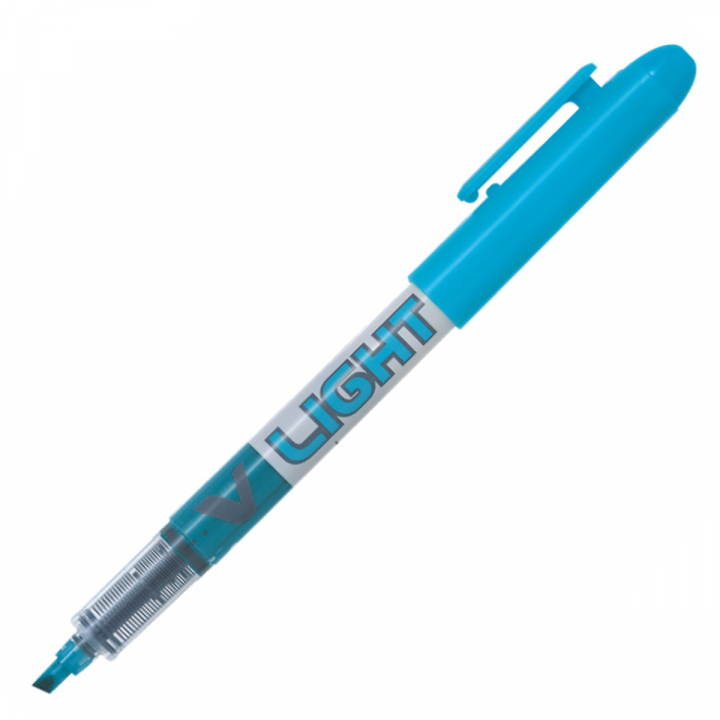 V-Light Highlighter Medium Light Blue i gruppen Penne / Mærkning og kontor / Highlighters hos Pen Store (112623)