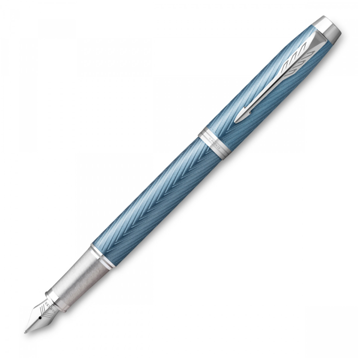 IM Premium Blue/Grey Fyldepen i gruppen Penne / Fine Writing / Fyldepenne hos Pen Store (112696_r)