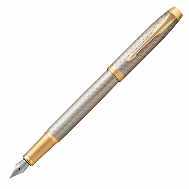 IM Premium Silver/Gold Fyldepen i gruppen Penne / Fine Writing / Fyldepenne hos Pen Store (112699_r)
