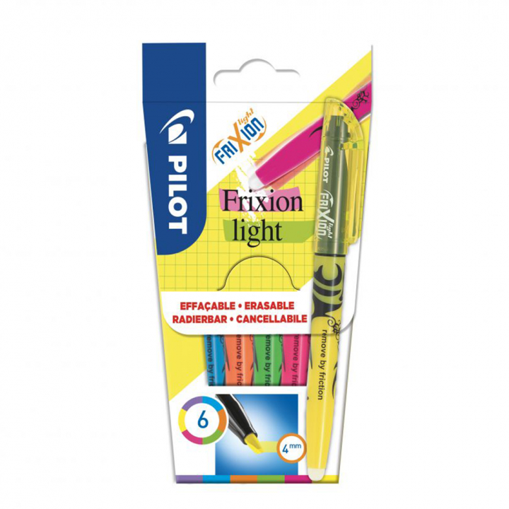 FriXion Light 6-sæt i gruppen Penne / Mærkning og kontor / Highlighters hos Pen Store (125321)