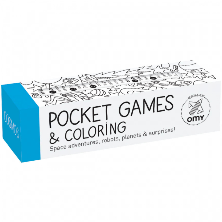 Pocket Games Cosmos i gruppen Kids / Bøger til børn / Farvelægning og håndværksbøger hos Pen Store (125509)