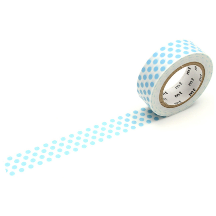 Washi-tape Dot Ice i gruppen Hobby & Kreativitet / Hobbytilbehør / Washi Tape hos Pen Store (126359)