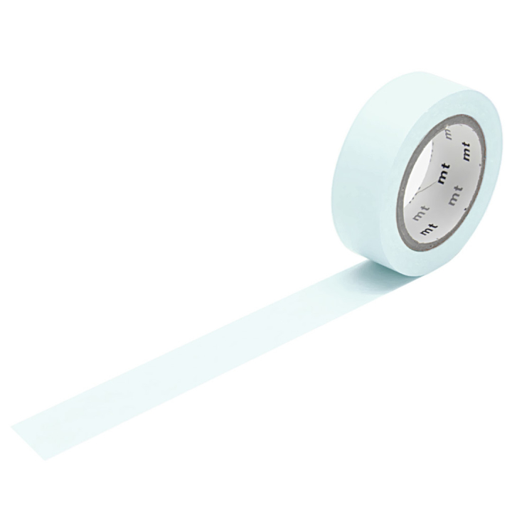 Washi-tape Pastel Cyan i gruppen Hobby & Kreativitet / Hobbytilbehør / Washi Tape hos Pen Store (126376)