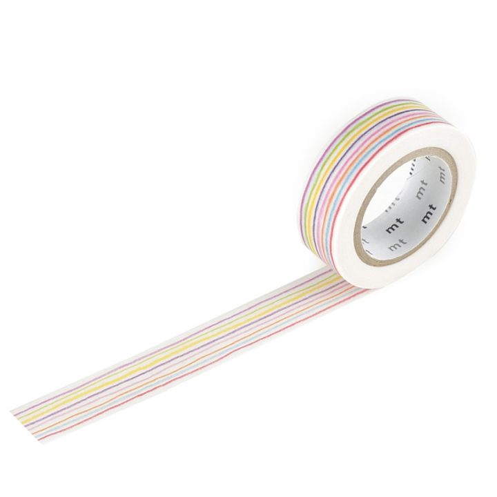Washi-tape Iro Enpitsu Border i gruppen Hobby & Kreativitet / Hobbytilbehør / Washi Tape hos Pen Store (126392)