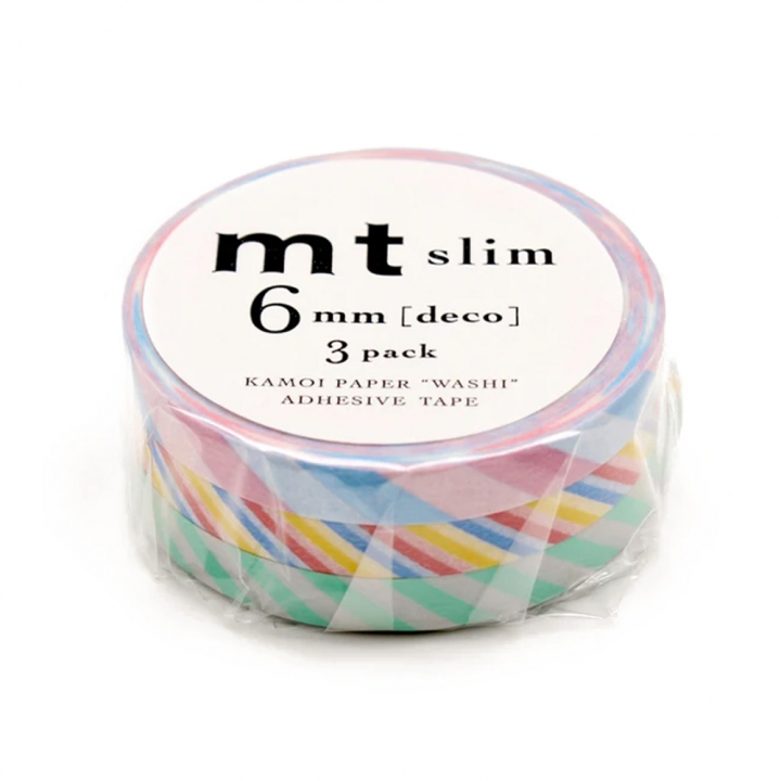 Washi-tape Slim Twist Cord A 3-pack i gruppen Hobby & Kreativitet / Hobbytilbehør / Washi Tape hos Pen Store (126399)