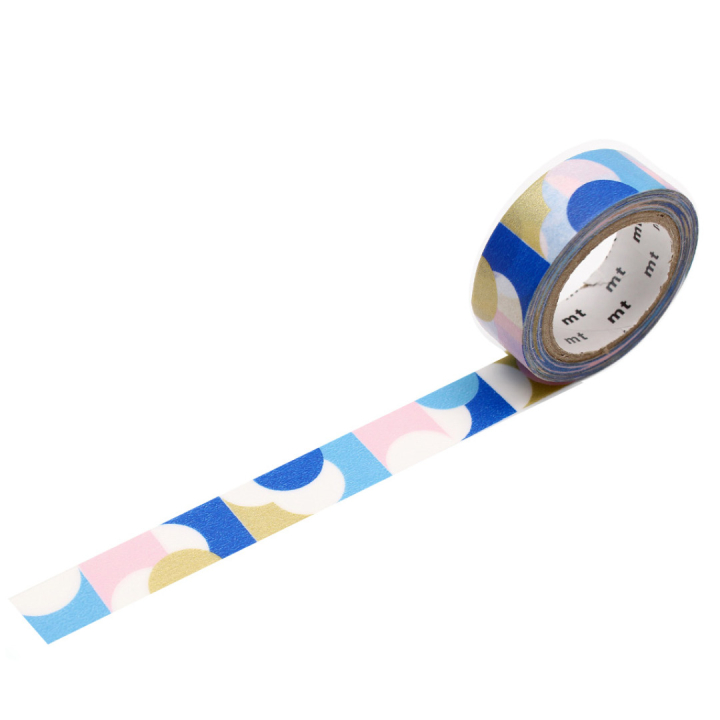Washi-tape Pink x Blue i gruppen Hobby & Kreativitet / Hobbytilbehør / Washi Tape hos Pen Store (126485)