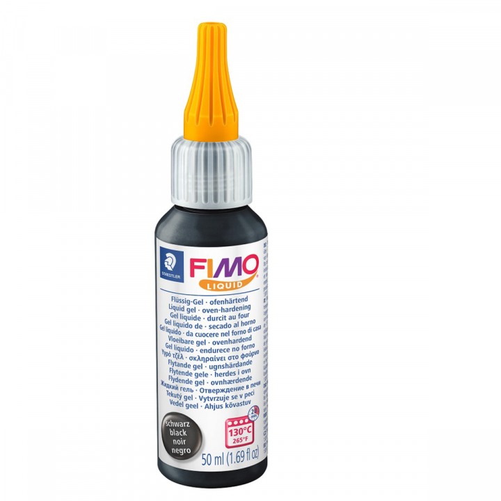 FIMO Liquid gel 50 ml black i gruppen Hobby & Kreativitet / Skabe / Modellervoks hos Pen Store (126649)