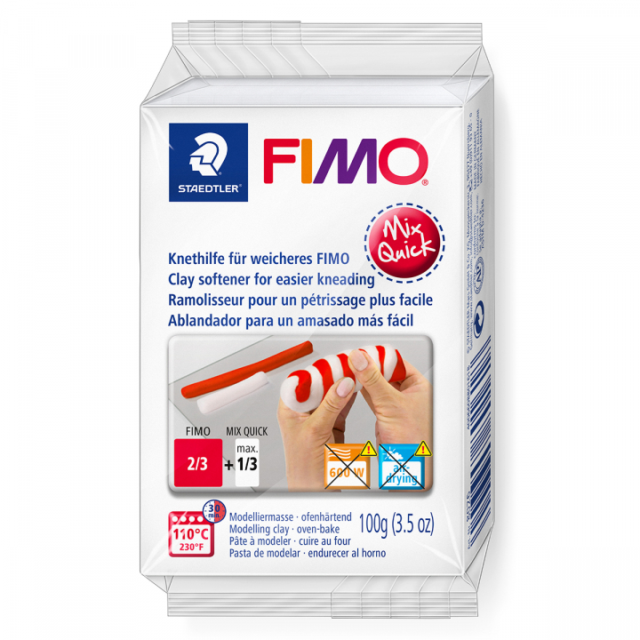 FIMO Mix Quick blødrører 100 g i gruppen Hobby & Kreativitet / Skabe / Modellervoks hos Pen Store (126655)