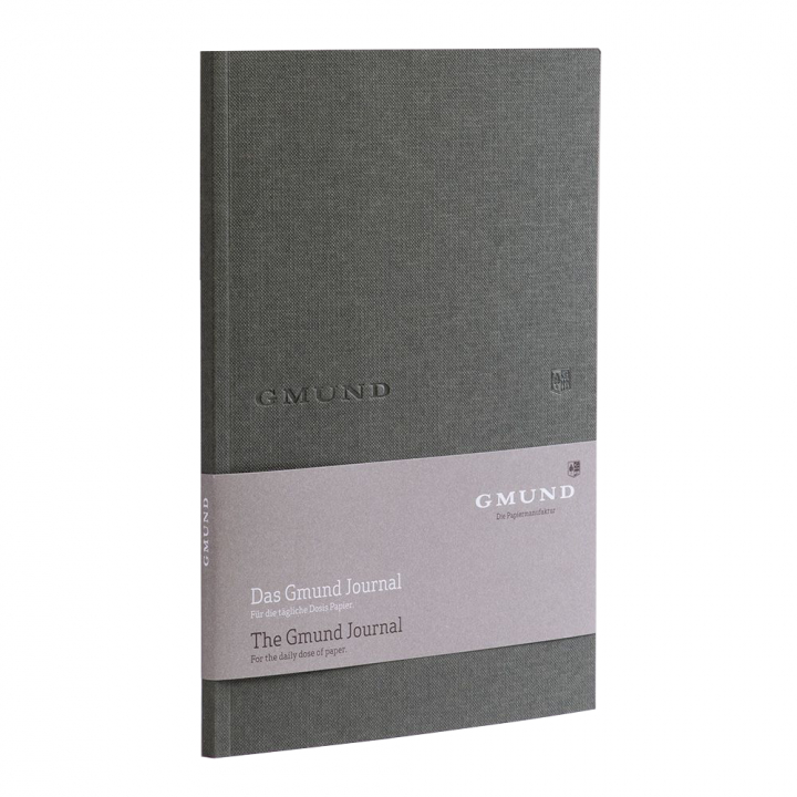 Journal Notesbog Soft Cover Dark Grey i gruppen Papir & Blok / Skriv og noter / Notesbøger hos Pen Store (127211)