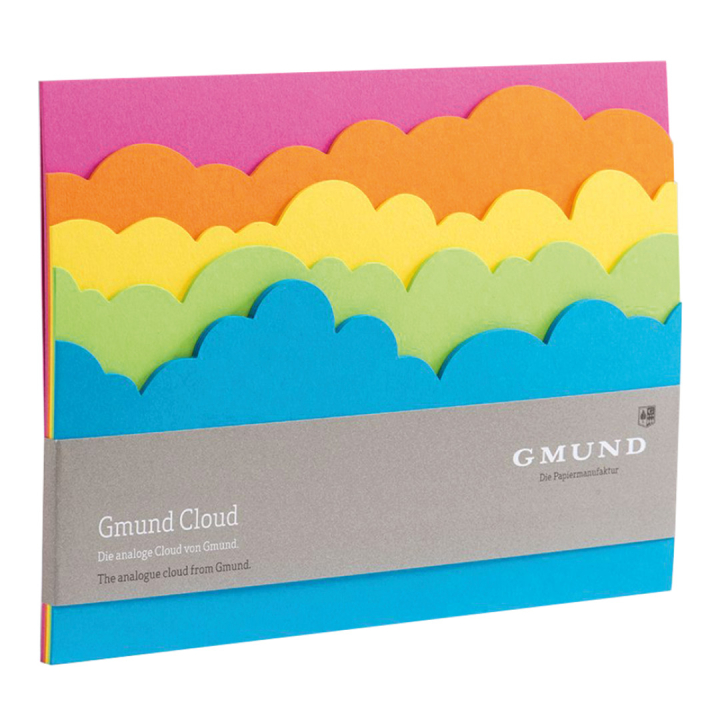 Cloud Pad Notesblok A5 Rainbow i gruppen Papir & Blok / Skriv og noter / Skriveblokke og hæfter hos Pen Store (127239)