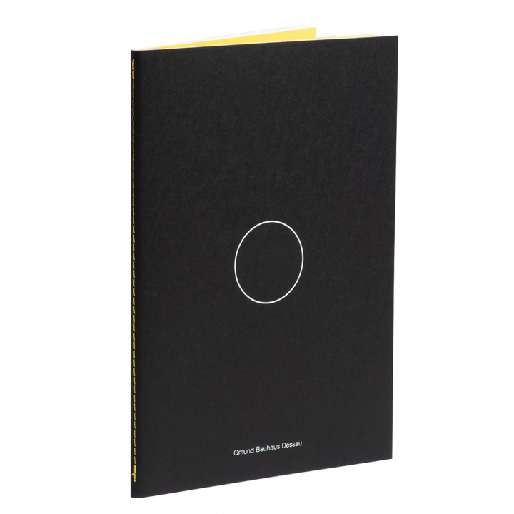Bauhaus Dessau Noteshæfte Circle/Yellow i gruppen Papir & Blok / Skriv og noter / Skriveblokke og hæfter hos Pen Store (127241)