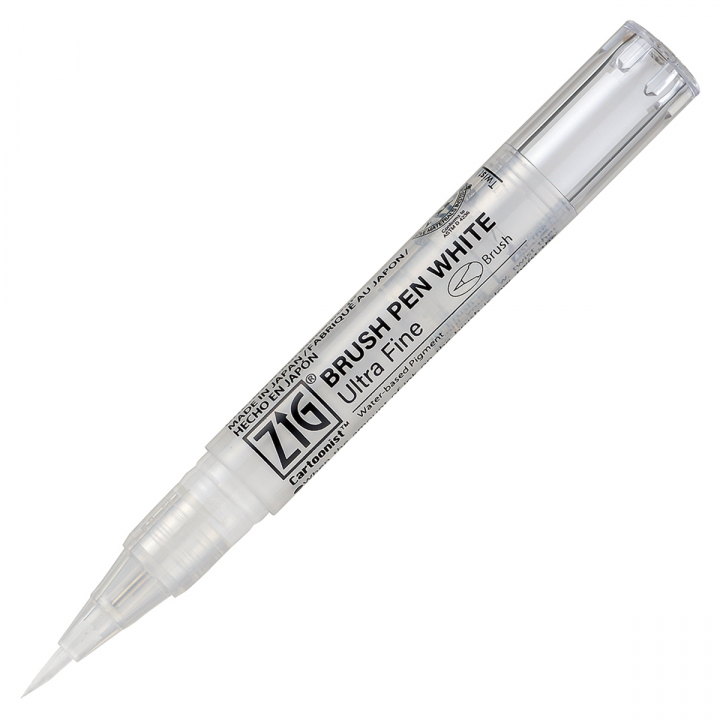 Cartoonist Brush Pen Hvid Ultra-Fine i gruppen Penne / Kunstnerpenne / Penselpenne hos Pen Store (127873)