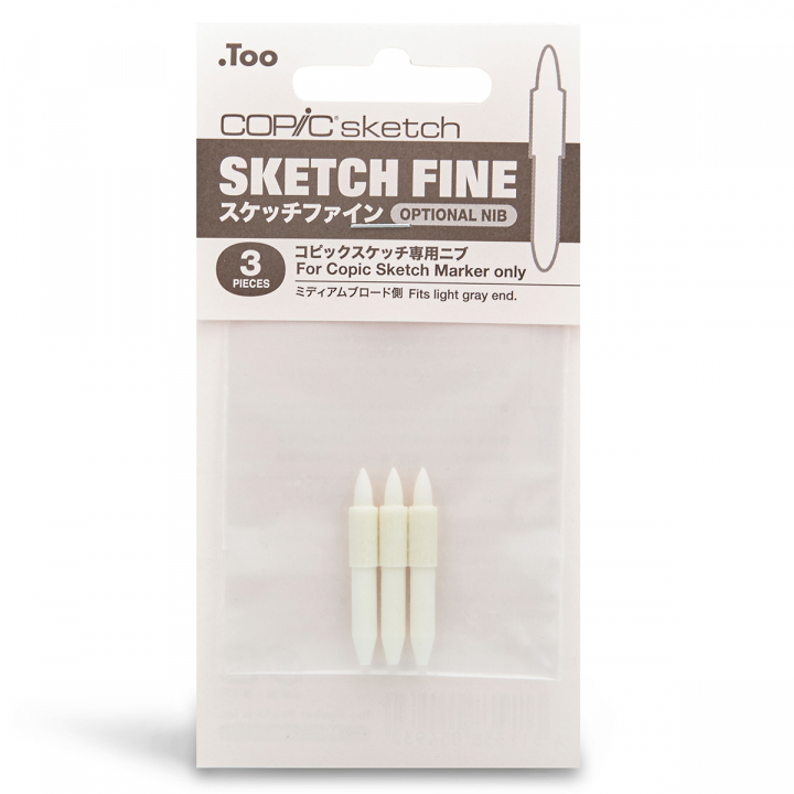 Sketch Tip Fine 3-pack i gruppen Penne / Pentilbehør / Tilbehør og reservedele hos Pen Store (128148)
