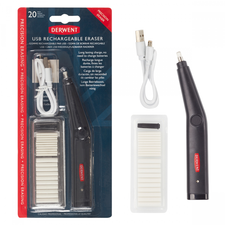 USB Elektrisk Viskelæder i gruppen Penne / Pentilbehør / Viskelæder hos Pen Store (128197)