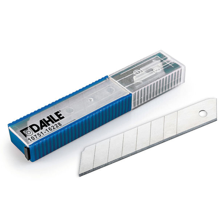 Ekstra skæreblad til Skærekniv 10 stk 18 mm i gruppen Hobby & Kreativitet / Hobbytilbehør / Skærer hos Pen Store (128240)