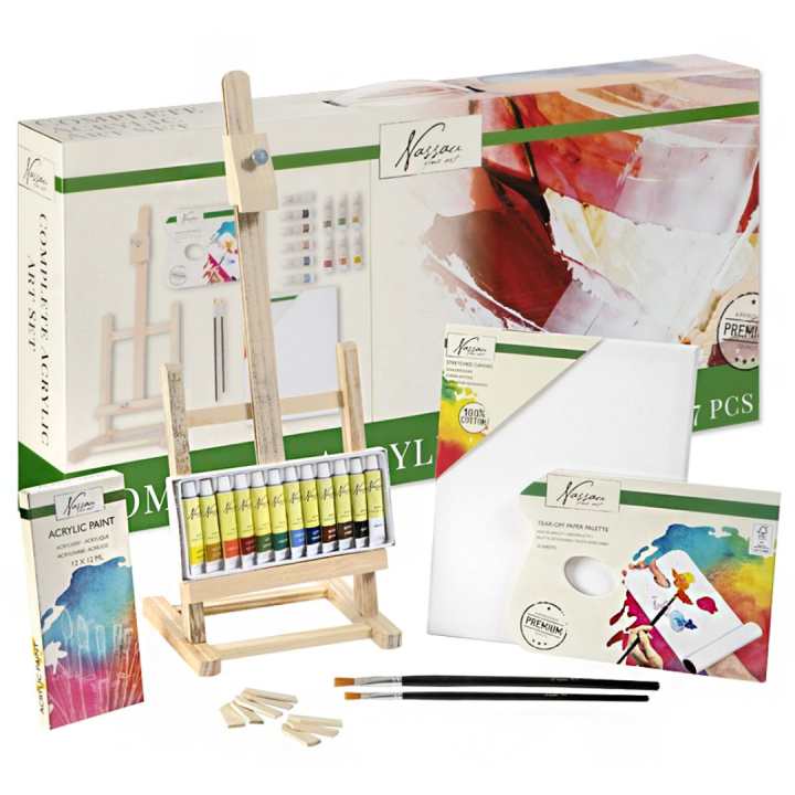 Akrylmaling-kit Total i gruppen Kunstnerartikler / Kunstnersæt / Malingsæt hos Pen Store (128565)